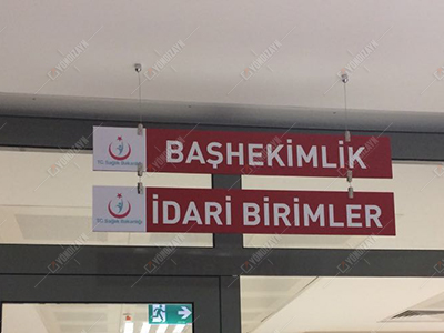 Askılı Yönlendirme Levhası